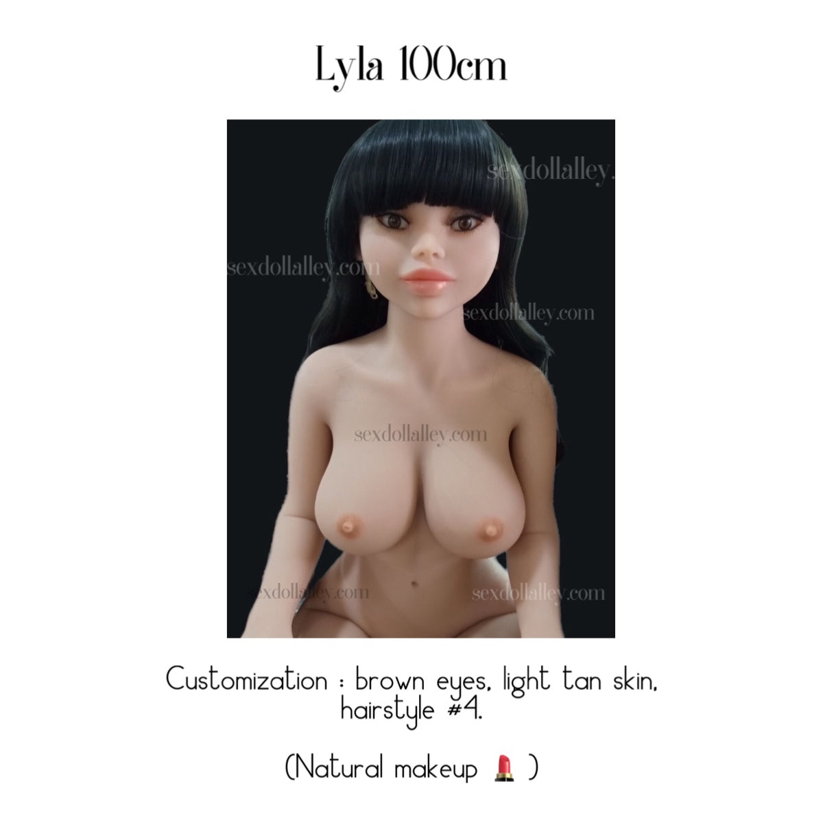 100cm / DD cup Mini Sex Doll $429