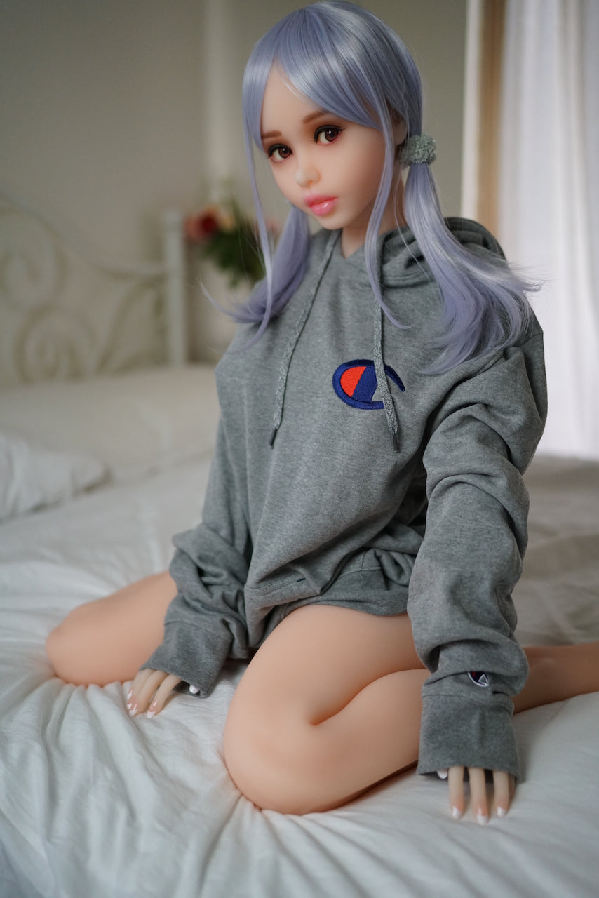 PIPER Doll 140cm / G cup - Ariel in Gray Hoodie