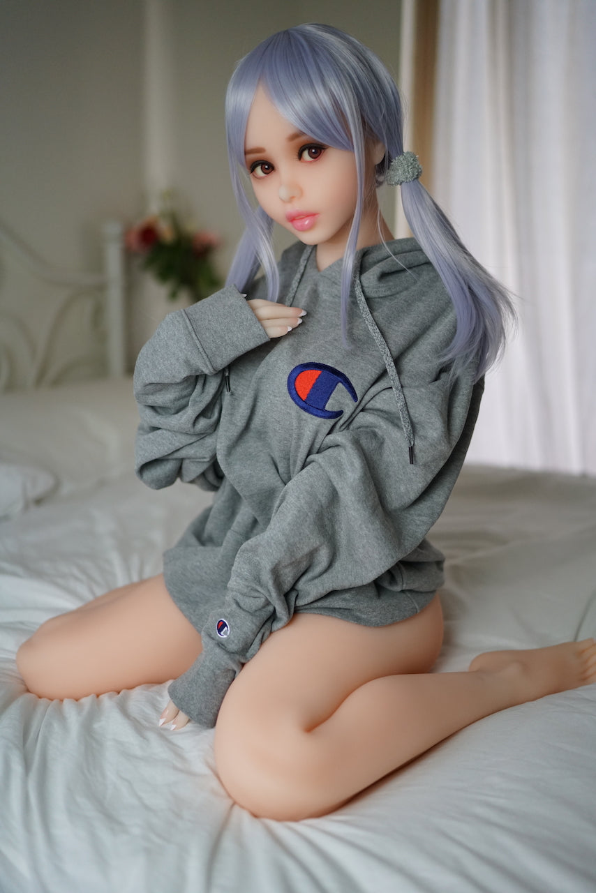 PIPER Doll 140cm / G cup - Ariel in Gray Hoodie